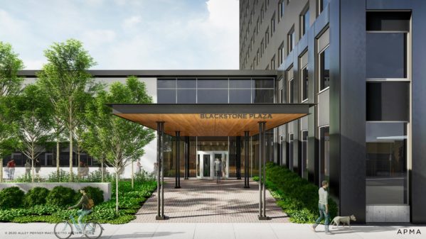 Blackstone Plaza Exterior Entry Canopy