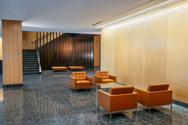 Lobby seating area