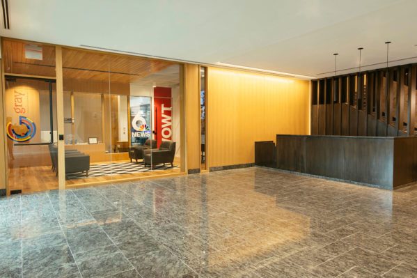 WOWT from the lobby